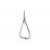Mathieu Needle Holder Straight  with cross Serrated 14 cm