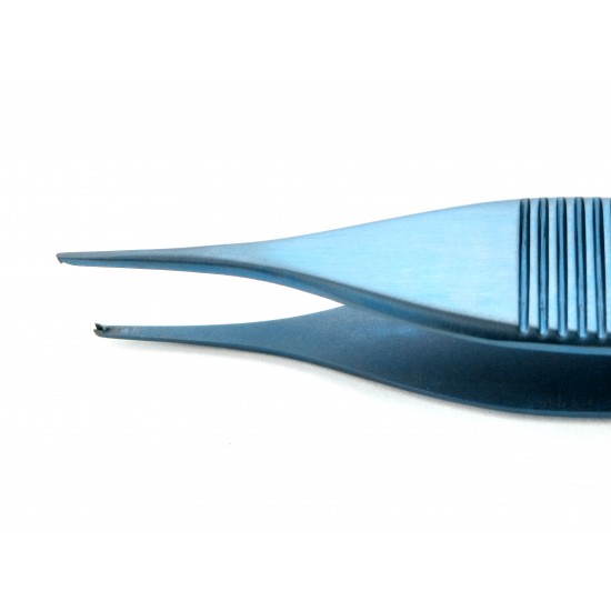 Adson Fixation Forceps 1x2 teeth Titanium 125 mm