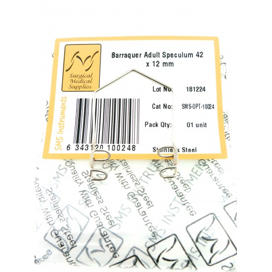 Barraquer Eye Wire Speculum 42 mm Figure 1