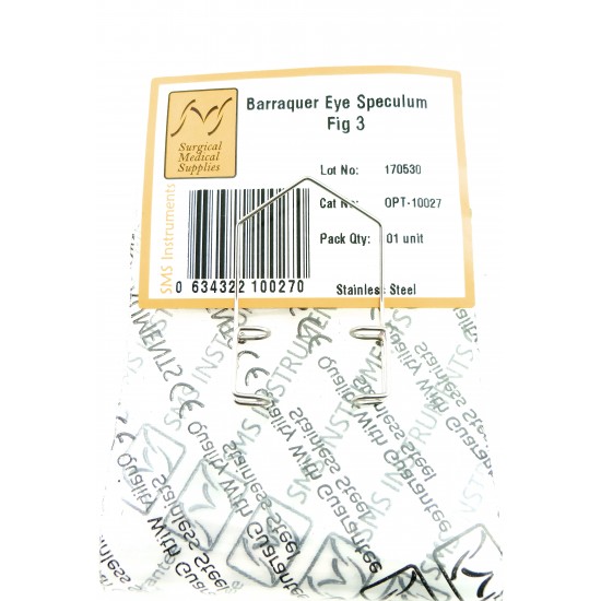 Barraquer Eye Wire Speculum 52 mm Figure 3