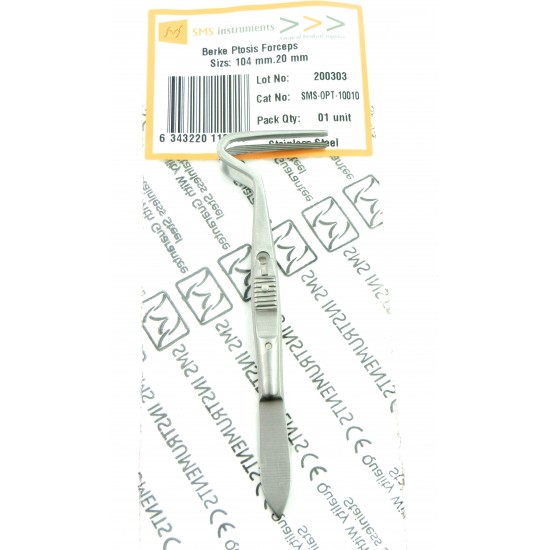 Berke Ptosis Forceps 104 mm 20 mm