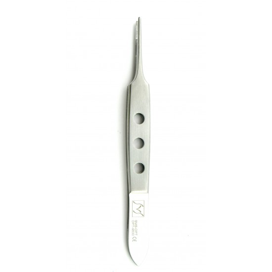 Bishop Harmon Dressing Forceps Criss Cross Serrated Tips 8.5 cm