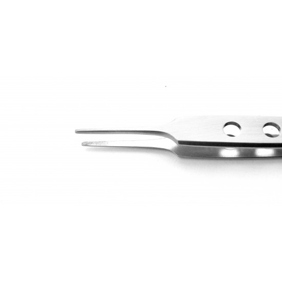 Bishop Harmon Dressing Forceps Criss Cross Serrated Tips 8.5 cm