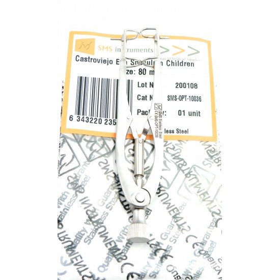 Castroviejo Eye Speculum Children 80 mm