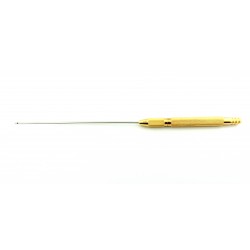 Diagonal Cannula with 3 holes and Threaded Fitting Connector 30 cm