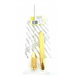 Diagonal Cannula with 3 holes and Threaded Fitting Connector 30 cm