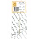 Eye Dressing Forceps strong curved 10 cm