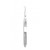 Eye Fine Dressing Forceps Curved 115 mm