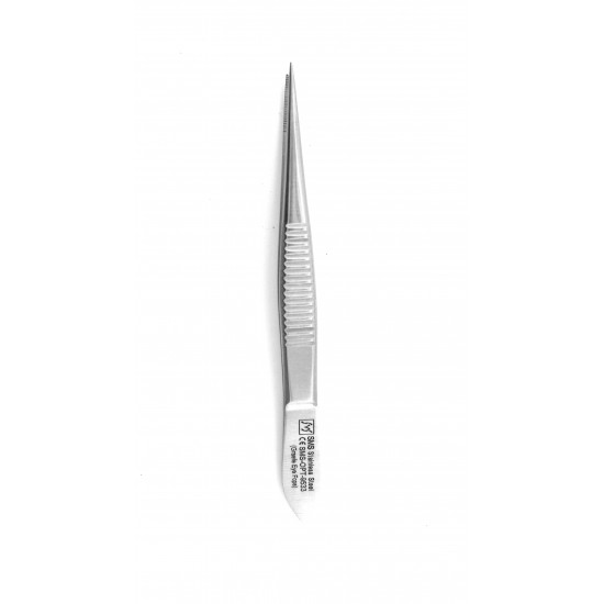 Graefe Eye Dressing Forceps Serrated 100 mm