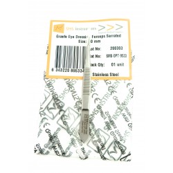Graefe Eye Dressing Forceps Serrated 100 mm