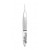 Iris Forceps 1x2 teeth Straight 6.5 cm Figure 1