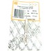 Iris Forceps 1x2 teeth Straight 6.5 cm Figure 1