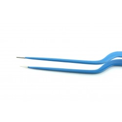 Jansen Bayonet Biopolar Forceps Smooth Tip 20 cm