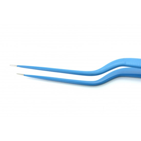 Jansen Bayonet Biopolar Forceps Smooth Tip 20 cm