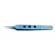 Mcherson Straight Tying Forceps 8 mm Tying platform Titanium 102 mm