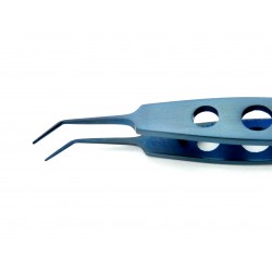 Mcpherron Angled Tying Forceps 8 mm Tying Plateform 102 mm Titanium