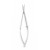 Micro Iris Scissors Sharp Point Straight 11 cm