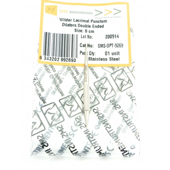 Wilder Lacrimal Punctum Dilators Double Ended Size 6 cm