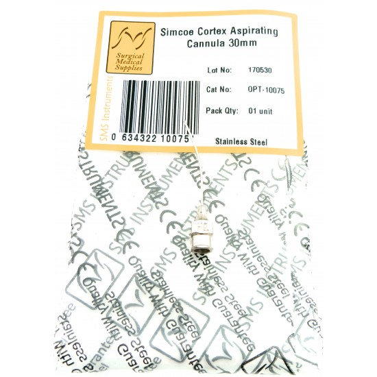 Simcoe Cortex Aspirating Cannula 30 mm