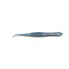  Troutman Rectus Forceps Angled 1x2 teeth Titanium 106 mm