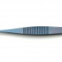  Troutman Rectus Forceps Angled 1x2 teeth Titanium 106 mm