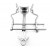 Balfour Abdominal Retractor with Lateral Blades 60 mm deep S Full Set