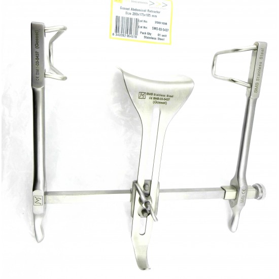 Gosset Abdominal Retractor Size 200x175x185 mm