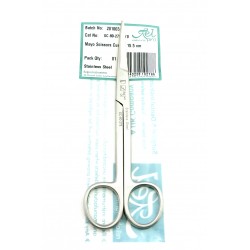 Mayo Scissors Curved 15.5 cm
