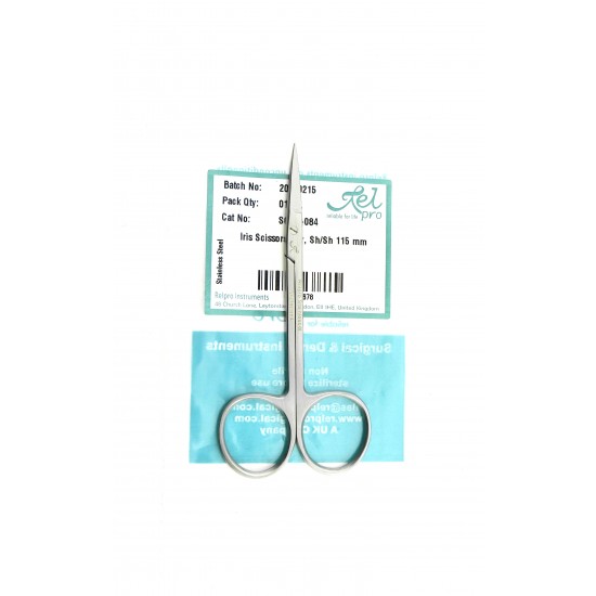 Iris Scissors Sharp Sharp Straight 115 mm