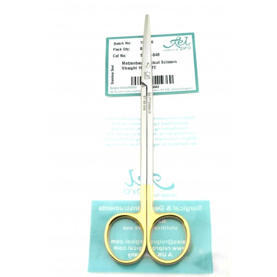 Mayo Surgical Scissors RELCUT Straight Tungsten Carbide TC 18 cm