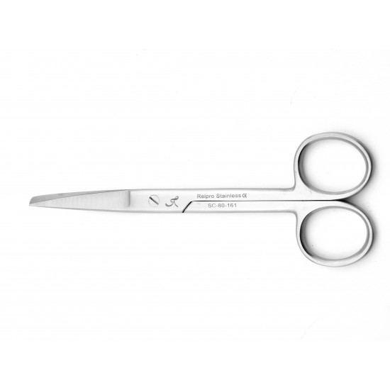 Operating Scissors Sharp Blunt Curved 15 cm