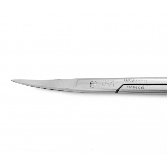 Standard Surgical Scissors Sharp Sharp Curved 21 cm