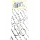 Gradle Eye Suture Scissors Slightly Curved Sharp 9.5 cm