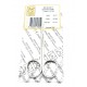 Iris Delicate Scissors Sharp Sharp Curved 11 cm