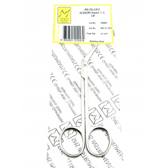 Iris Scissors Angled 11.5 cm