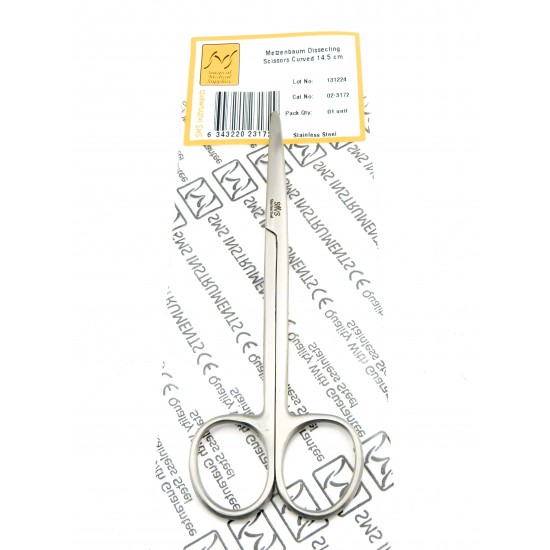 Metzenbaum Dissecting Scissors Curved 14.5 cm Stainless Steel