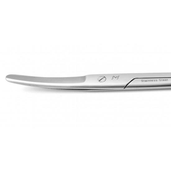 Standard Scissors Blunt Blunt Curved 15 cm Stainless Steel
