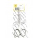 Standard Scissors Sharp Blunt Straight 16.5 cm