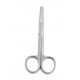 Standard Surgical Scissors Blunt Blunt Straight 13 cm
