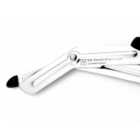 Universal Bandage Scissors 18 cm Black Handles