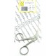 Venous Micro Scissors Straight Shaft 8 cm