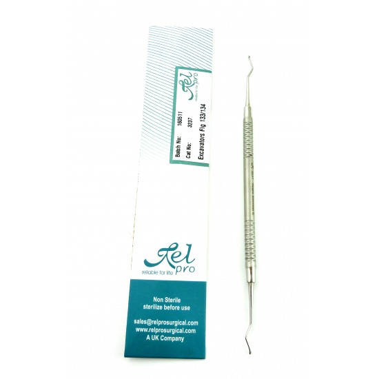 Dental Excavators Fig 133/134 Stainless Steel