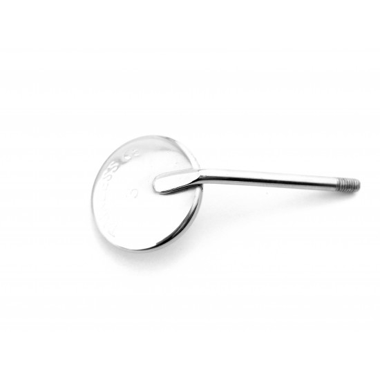Dental Mouth Mirror No. 3 top plain surface Box of 12 Pieces