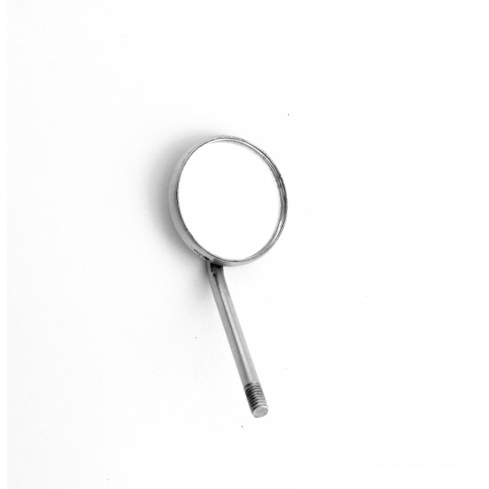 Dental Mouth Mirror No. 3 top plain surface Box of 12 Pieces