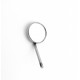 Dental Mouth Mirror No. 3 top plain surface Box of 12 Pieces