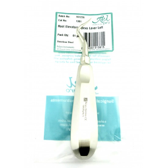 Dental Apexo Root Elevators Lever Left Stainless Steel