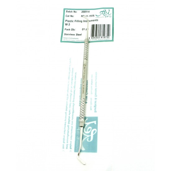 Dental Plastic Instruments W-3 Stainless Steel
