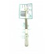 Standard Tweezer Serrated 14 cm