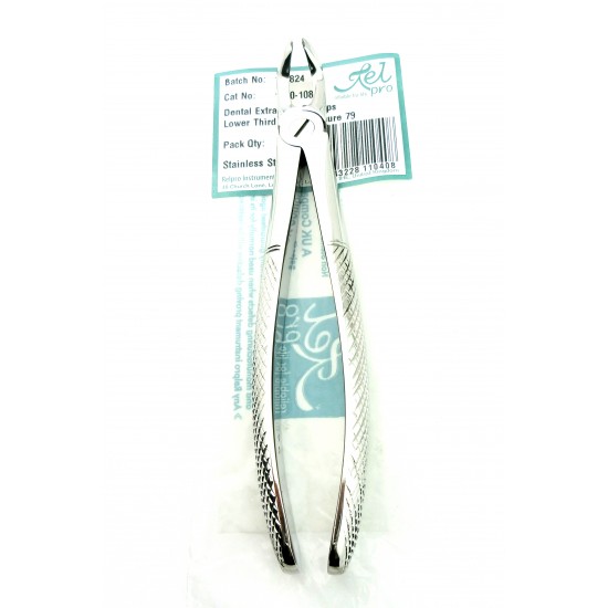 Dental Extracting Forceps Lower Third Molars Figure 79
